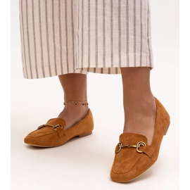 Mocasines marrones con hebilla de Zamari marrón 1
