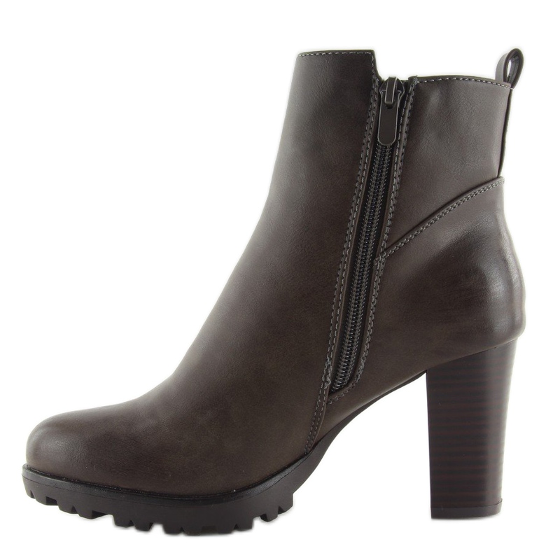 Gris Botas de tacón mujer grises JA3132 gris 1