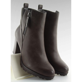 Gris Botas de tacón mujer grises JA3132 gris 6