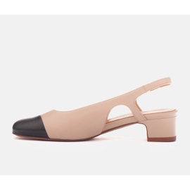 Marco Shoes bombas cesano beige 4