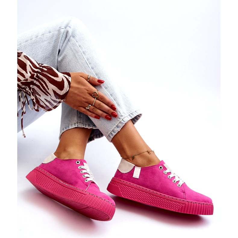 Zapatillas Mujer Memory Foam System Big Star NN276004 Fucsia rosado 1 Zapatillas Mujer Memory Foam System Big Star NN276004 Fucsia rosado 1