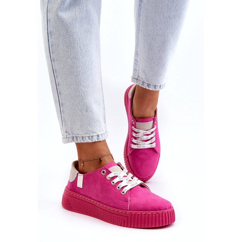 Zapatillas Mujer Memory Foam System Big Star NN276004 Fucsia rosado 2 Zapatillas Mujer Memory Foam System Big Star NN276004 Fucsia rosado 2