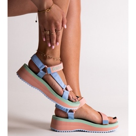 Sandalias Big Star colores NN274A055 azul 1 Sandalias Big Star colores NN274A055 azul 1