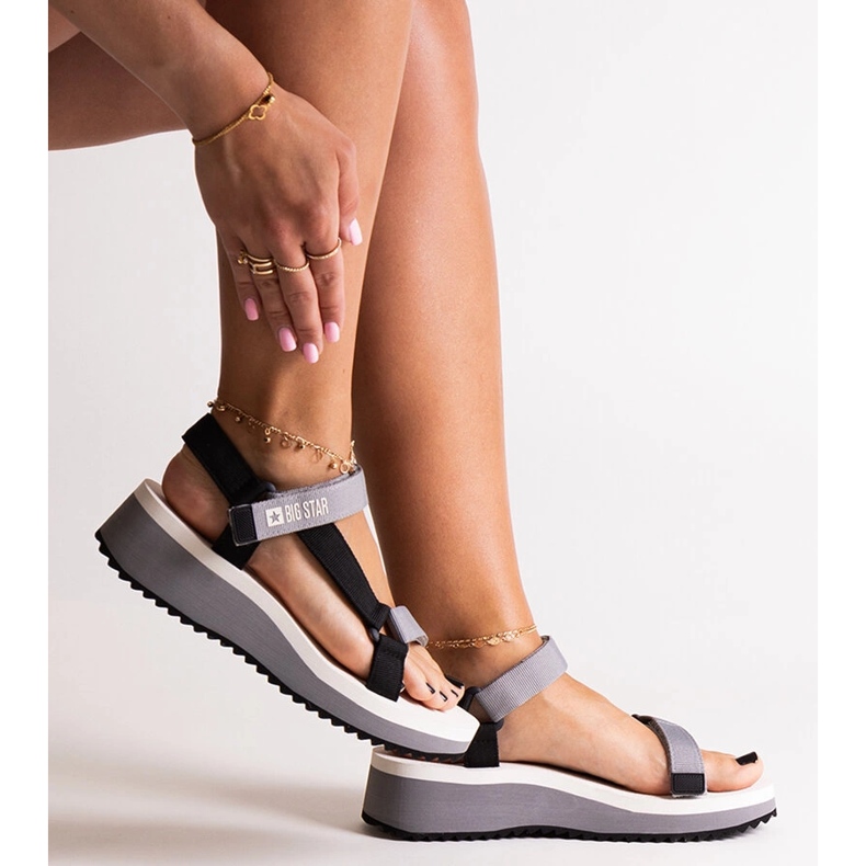 Sandalias Big Star negras NN274A054 negro 1