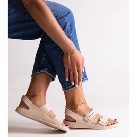 Sandalias beige Big Star LL274746 2