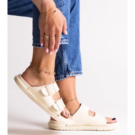 Chanclas beige Big Star NN274A752 1