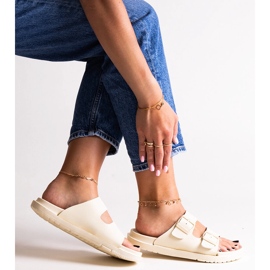 Chanclas beige Big Star NN274A752 2