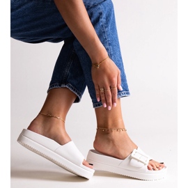 Chanclas Big Star Blancas NN274A661 blanco 2
