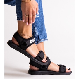 Sandalias deportivas negras Big Star HH274A024 negro 1 Sandalias deportivas negras Big Star HH274A024 negro 1