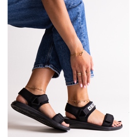 Sandalias deportivas negras Big Star HH274A024 negro 2