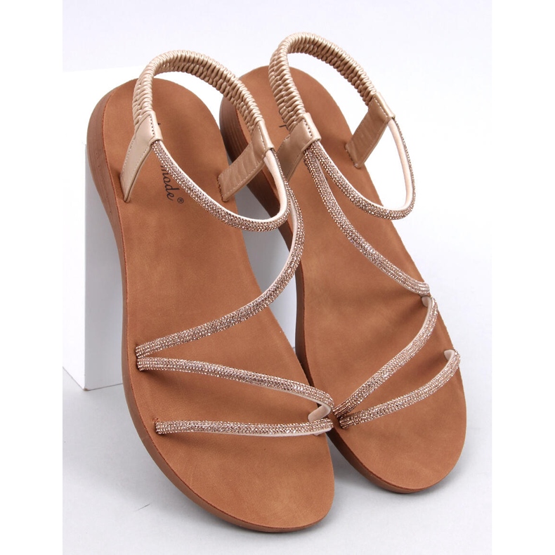 Sandalias ligeras de mujer Prostis Gold dorado 1