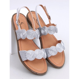 Sandalias mujer Raulet Plata 1
