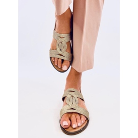 Sandalias mujer Vernay Oro dorado 2