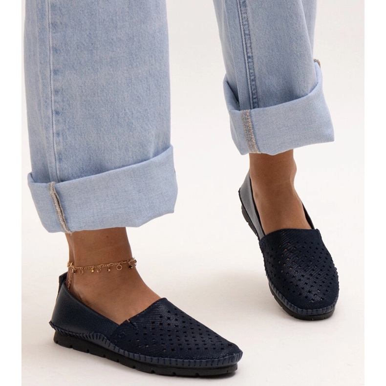 Evento Zapatos de piel azul marino de Antonea 1