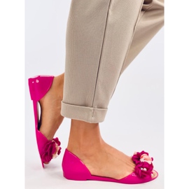 Meliskis con flores Carmil Fucsia rosado 3