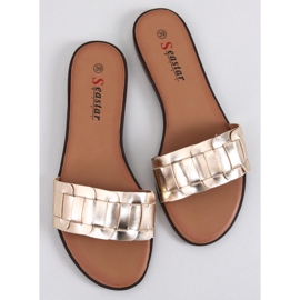 Chanclas de mujer Lotts Oro dorado 5