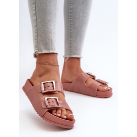 Chanclas Mujer Lisas ZAXY HH285156 Rosa Sucio 1