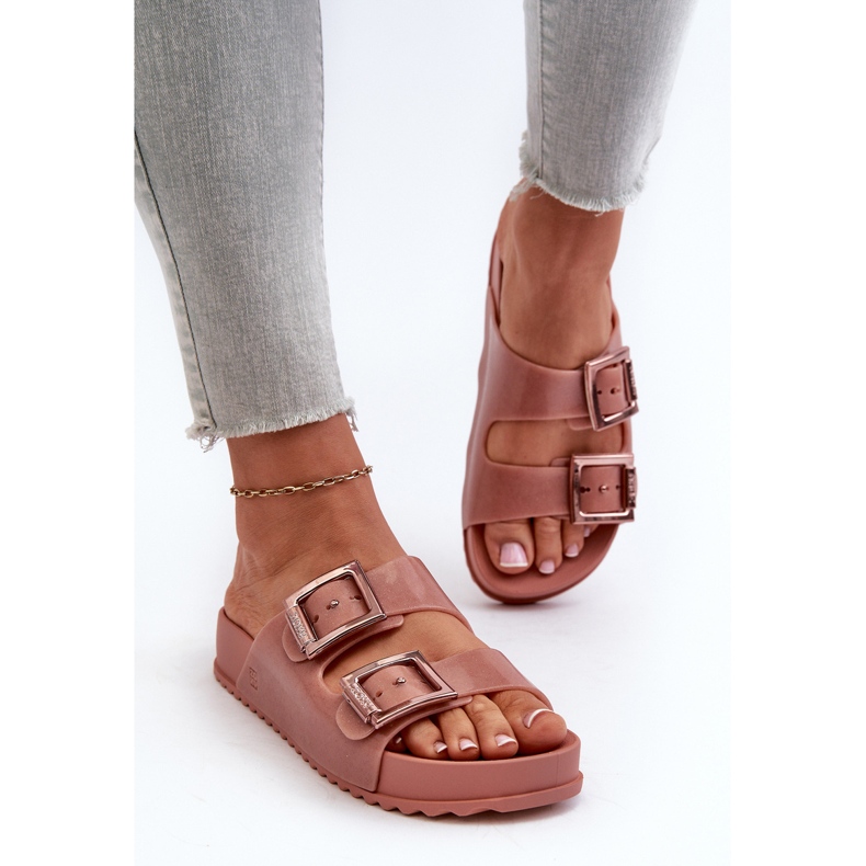 Chanclas Mujer Lisas ZAXY HH285156 Rosa Sucio 2