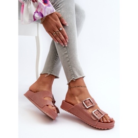 Chanclas Mujer Lisas ZAXY HH285156 Rosa Sucio rosado 4