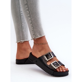 Chanclas Lisas para Mujer ZAXY HH285157 Negro 4