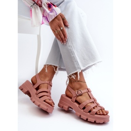 Sandalias Mujer Perfumadas ZAXY NN285038 Rosa Sucio rosado 6
