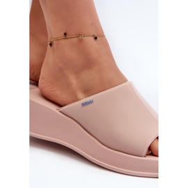 Chanclas Cuña Mujer Perfumadas ZAXY LL285083 Rosa Claro 1