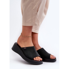 Chanclas Cuña Mujer Perfumadas ZAXY LL285084 Negro 2