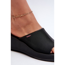 Chanclas Cuña Mujer Perfumadas ZAXY LL285084 Negro 8