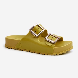 Chanclas Lisas para Mujer ZAXY LL285077 Lima verde 1