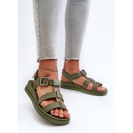 Sandalias Mujer Lisas Perfumadas ZAXY NN285005 Verde 3