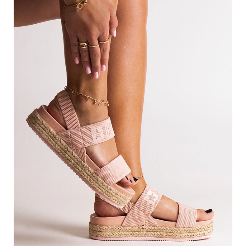 Sandalias Big Star rosa LL274859 rosado 1