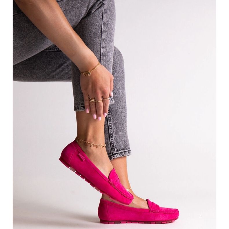 Mocasines Big Star rosa oscuro NN274934 rosado 1