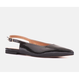 Marco Shoes bailarinas veronesas negro 1