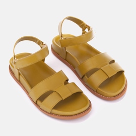 Marco Shoes sandalias Módena verde 4