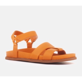 Marco Shoes sandalias Módena naranja 1