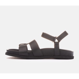 Marco Shoes sandalias Módena negro 2