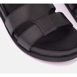Marco Shoes sandalias Módena negro 5