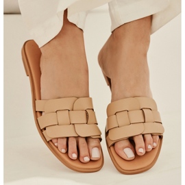 Marco Shoes chanclas alba beige 5