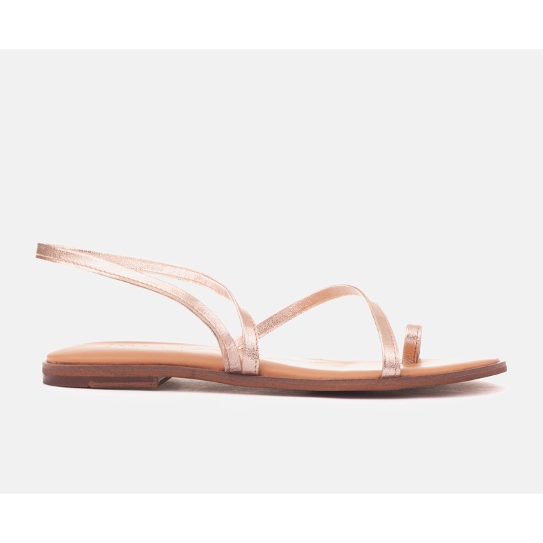 Marco Shoes sandalias pafos dorado 1