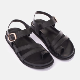 Marco Shoes Sandalias chanclas Morgano negro 3