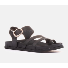 Marco Shoes Sandalias chanclas Morgano negro 1