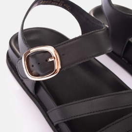 Marco Shoes Sandalias chanclas Morgano negro 5