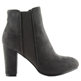 Botas con aislamiento tacones grises H706 gris 4
