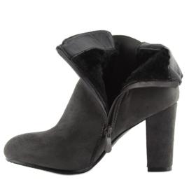 Botas con aislamiento tacones grises H706 gris 1 Botas con aislamiento tacones grises H706 gris 1