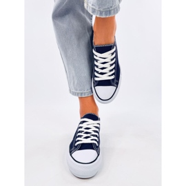 Zapatillas clásicas de mujer Fargis D.BLUE azul 1 Zapatillas clásicas de mujer Fargis D.BLUE azul 1