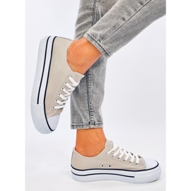 Zapatillas clásicas de mujer Fargis Grey gris 3