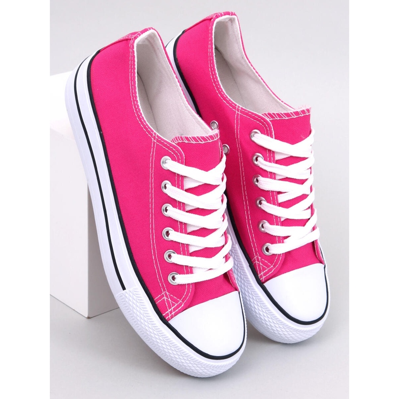 Zapatillas clásicas de mujer Fargis Fucsia rosa 1