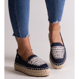 Alpargatas azul marino Big Star JJ274889 1