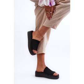 Chanclas Plataforma Mujer Sergio Leone SK083H Negro 6