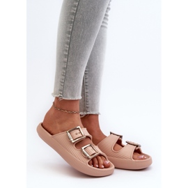 Chanclas Ligeras Mujer ZAXY LL285087 Beige 2